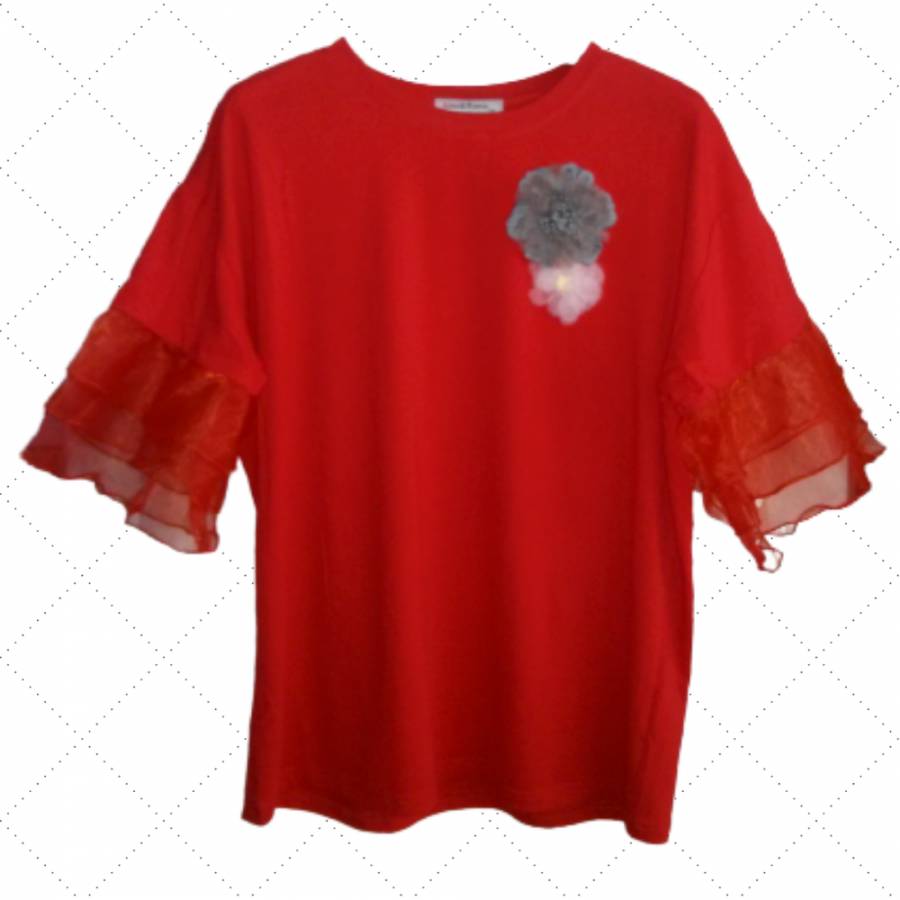 Camiseta tull