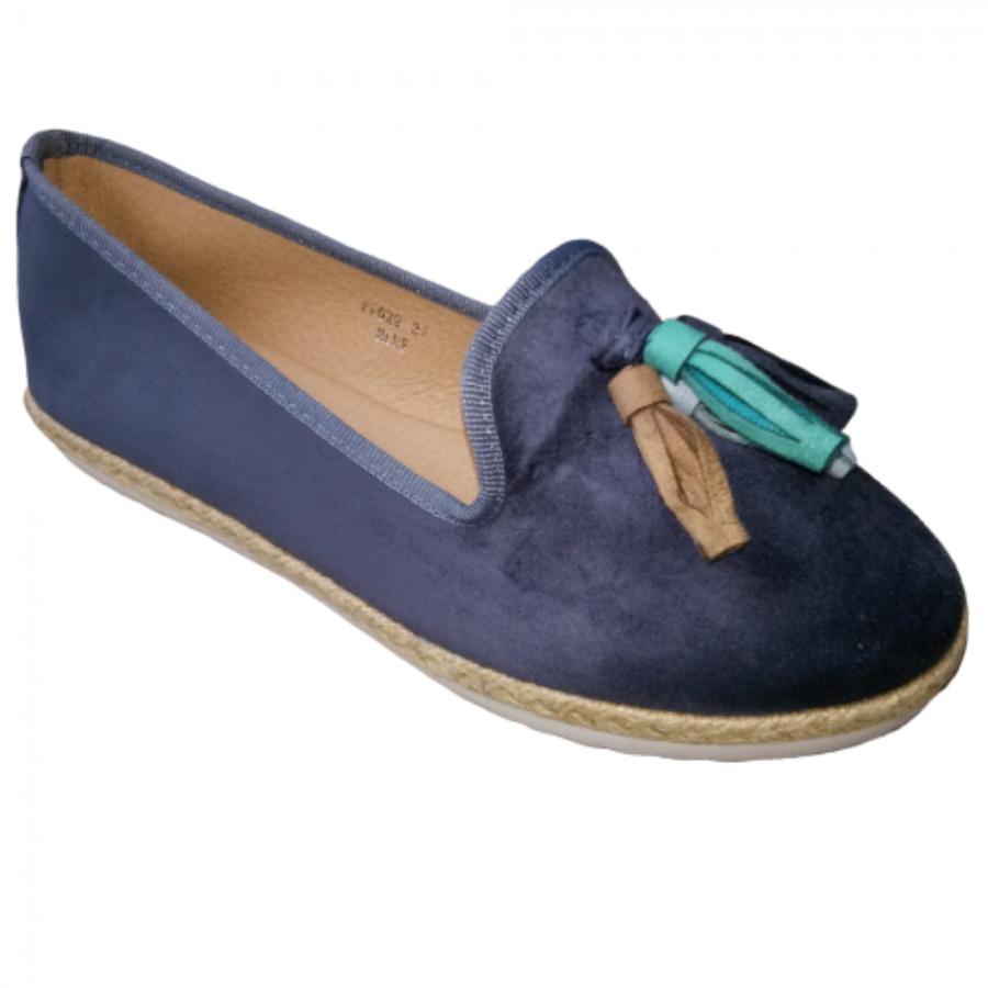 Zapatilla borlas