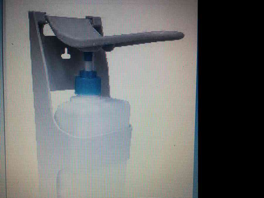 Dosificador de codo. Gel hidroalcoholico 